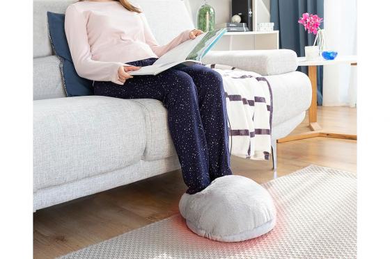 Elektrischer Fusswärmer - flauschig und bequem 2 