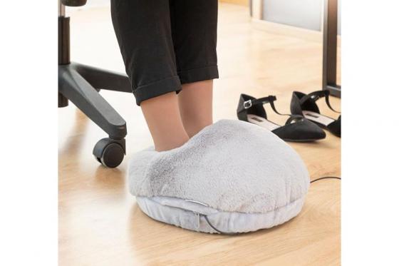 Elektrischer Fusswärmer - flauschig und bequem 3 