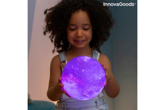 Lampe LED Galaxie - 3D - 14 cm 5 