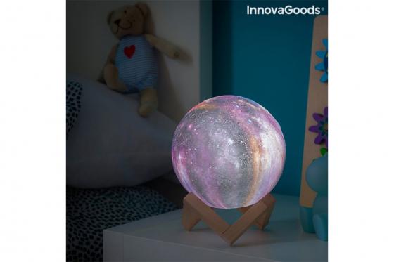 Lampe LED Galaxie - 3D - 14 cm 6 