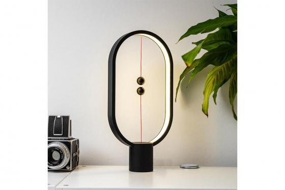 Balance Lampe Oval - schwarz  