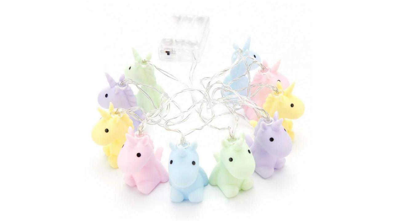 Guirlande lumineuse enfant licorne