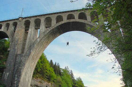 Saut Pendulaire - au Viaduc du Day | 1 personne 1 