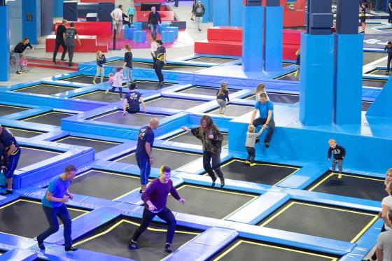 Trampolin Spass - 60min im Trampolinpark für 1 Person 1 