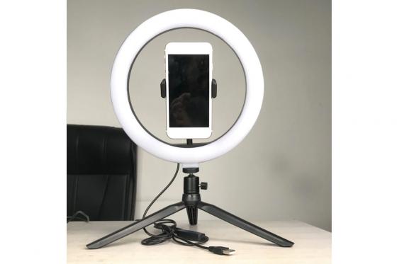 Luce ad anello LED - con supporto per selfie 1 