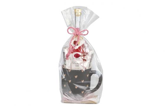 Coffret cadeau tasse - gris - 350 ml  