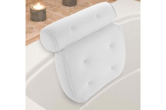 Oreiller de bain XL - Maille d'air 3D pour spa  
