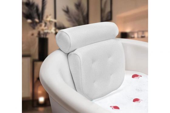 Oreiller de bain XL - Maille d'air 3D pour spa 1 