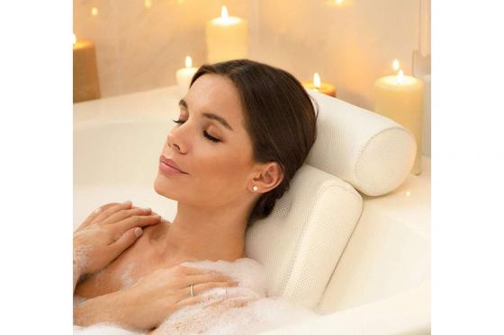 Oreiller de bain XL - Maille d'air 3D pour spa 2 