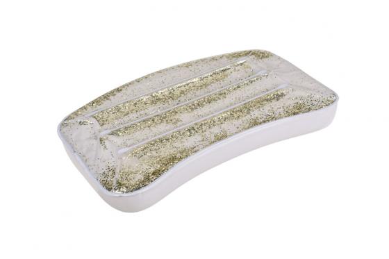 Badewannenkissen Glitzer - Silber 1 