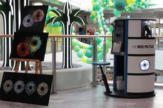 Iris Paar Fotografie - Love Design auf Echt-Glas 40x40 cm 3 