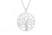 Collana albero della vita con nomi - argento sterling 