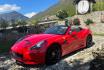 Location d'une Ferrari California - durant une journée, 200 km inclus 
