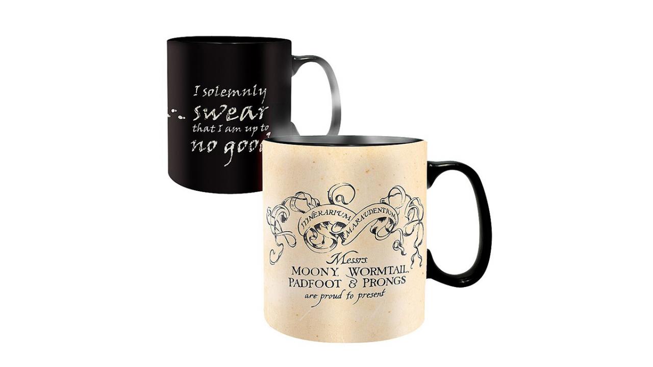 Tasse Harry Potter, Réagit à la chaleur