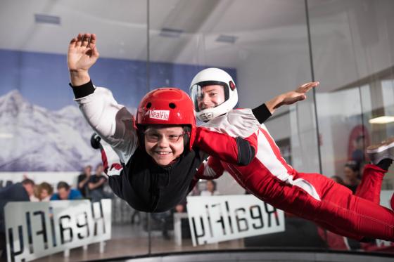 Simulateur de chute libre - 4 vols pour 1 personne | Offre Best Deal 4 