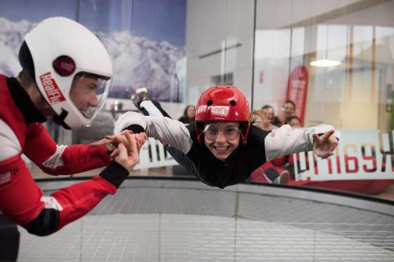 Simulateur de chute libre - 4 vols pour 1 personne | Offre Best Deal 6 
