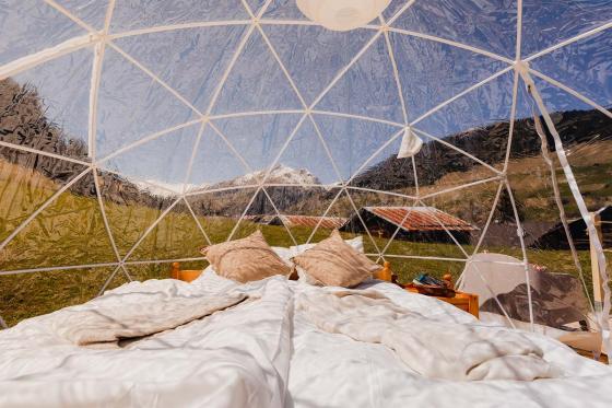 Nuit en Bubble-Suite - Au cœur de la Vallée alpine des Grisons avec petit déjeuner pour deux 5 