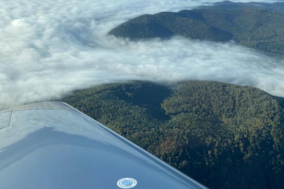 Luft-Taufe - 20 Minuten Schnupperflug im VL3 4 