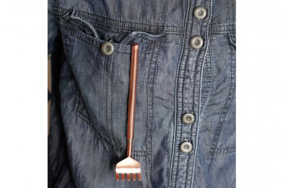 Rückenkratzer Kupfer - Ausziehbar 2 