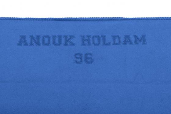 Mikrofasertuch blau - mit Gravur - 100 x 50 cm 1 