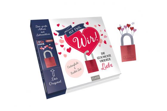 Bucket List mit Liebesschloss - Auf ewig wir!  