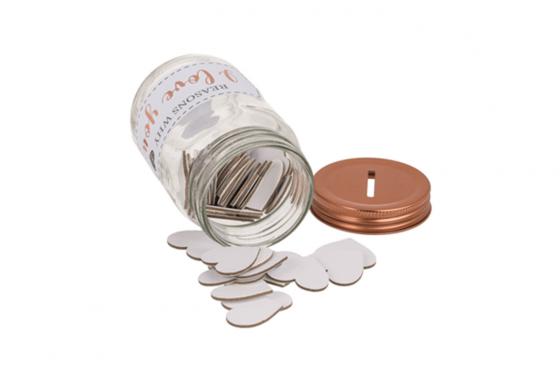 Einmachglas - 50 Reasons why I love you 1 