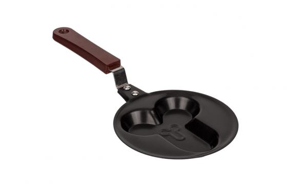Mini poêle pénis - Pour œufs au plat  
