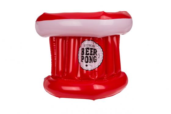 Aufblasbares Bier Pong - mit 2 Hüten und Ball 2 