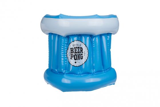 Aufblasbares Bier Pong - mit 2 Hüten und Ball 3 