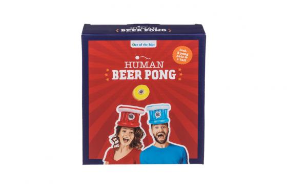 Aufblasbares Bier Pong - mit 2 Hüten und Ball 6 
