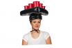 Jeu de Beer Pong - Casquettes gonflables 1
