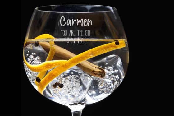 Verre à Gin Tonic - Avec gravure  