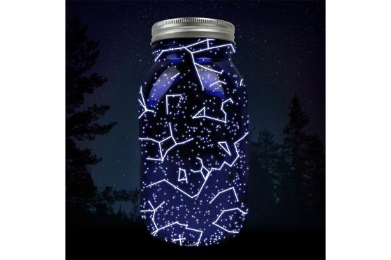 Étoiles dans le verre - Lampe solaire 2 