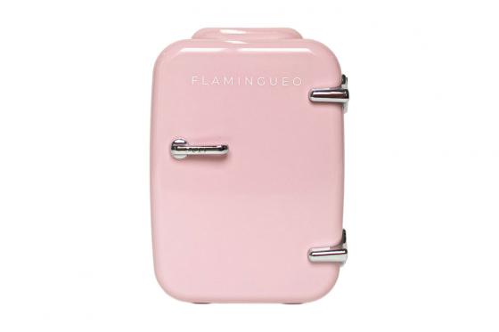 Mini réfrigérateur - rose  