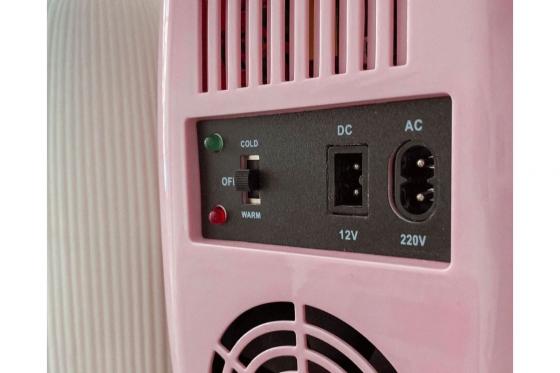 Mini réfrigérateur - rose 4 
