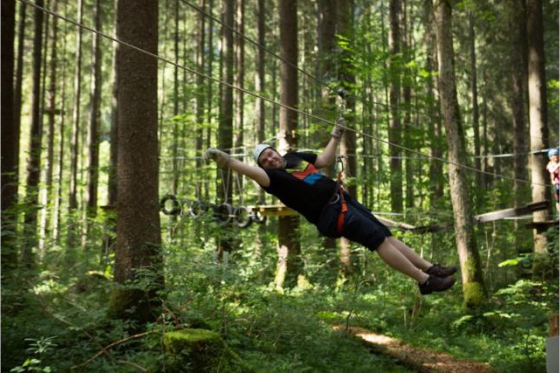 Seilpark Eintritt - Engelberg für 1 Person 2 