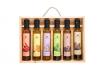 Set cadeau huile d’olive vierge extra - Coffret en bois, 6 x 250 ml 