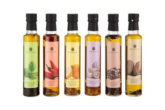 Geschenkset Olivenöl Extra Vergine - in Holzkiste 6 x 250ml 1 