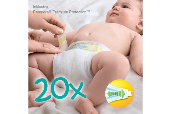 Gâteau de couches musical - bleu - Pampers Gr. 2 5 