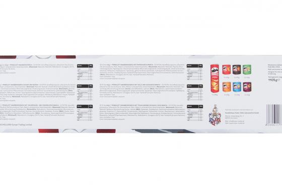 Adventskalender Pringles - blue edition 3 