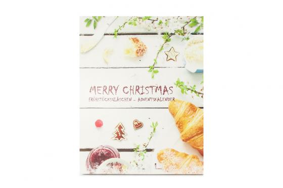 Adventskalender in Buchform - Frühstücksgläschen 1 