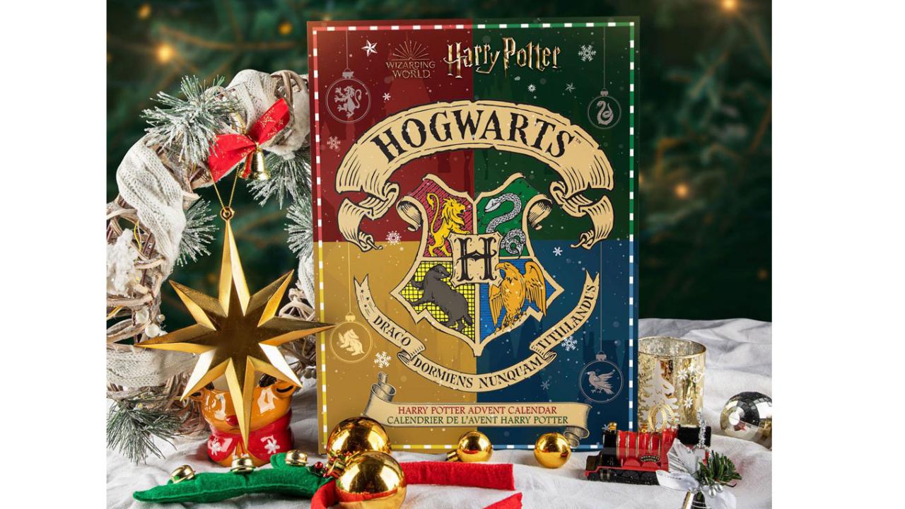 Calendrier de l'avent harry promo potter