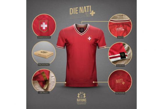 Maillot de foot suisse vintage - pour Homme taille XL 3 