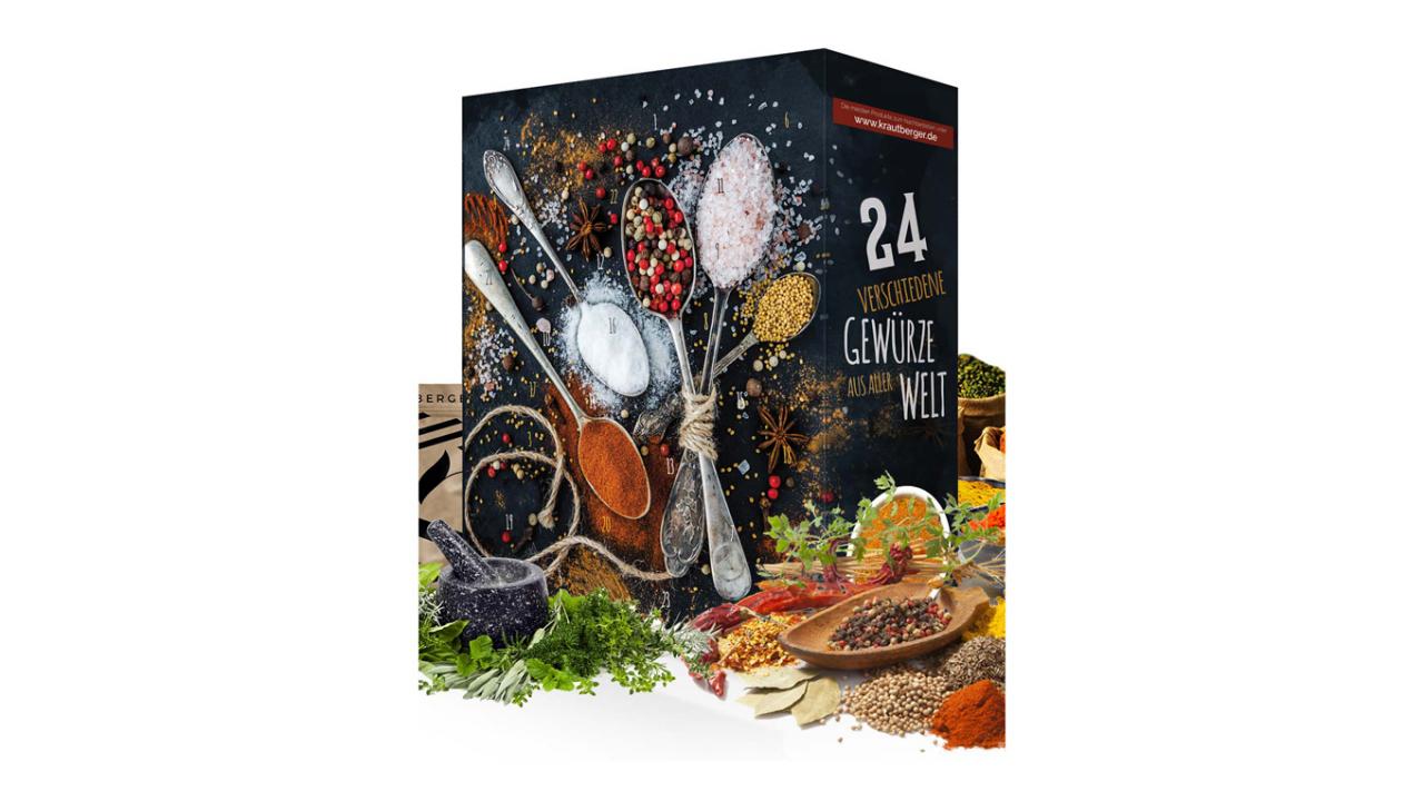 Calendrier de l’Avent , épices BIO | Cadeaux24