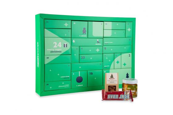 Veganer Adventskalender - hochwertige Snacks  