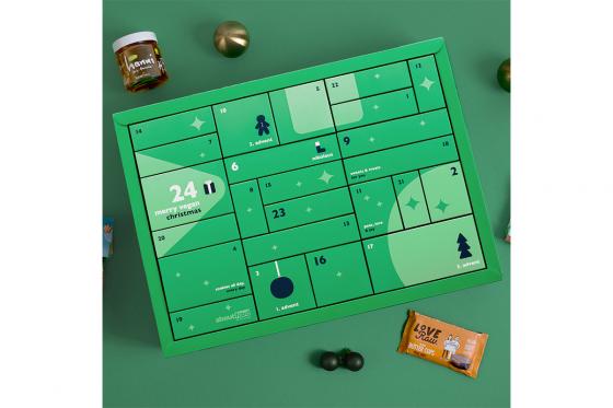 Veganer Adventskalender - hochwertige Snacks 3 