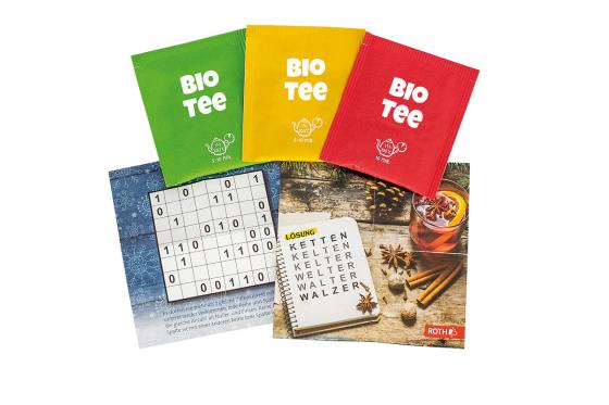 Tee-Adventskalender - „Rätsel & Tee