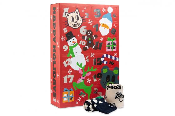 HappySocks Adventskalender - Holiday Socks 41-46  