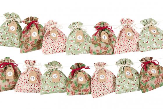 Calendrier de l'Avent Nature - à remplir   