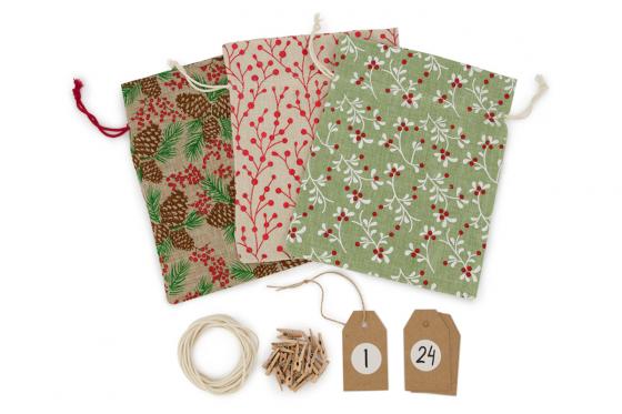 Calendrier de l'Avent Nature - à remplir  3 